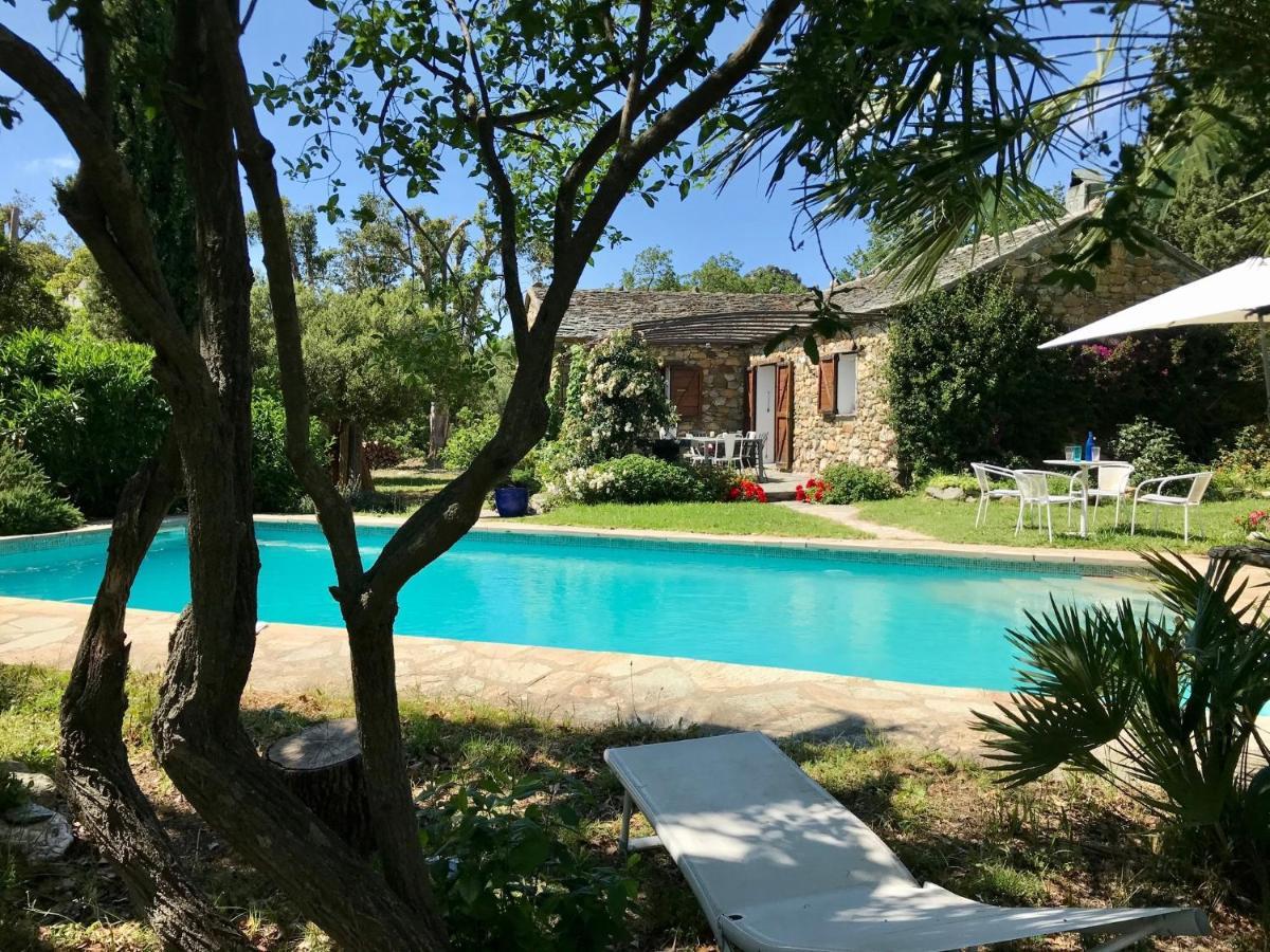Les Jardins De Foata Villa Barbaggio Buitenkant foto